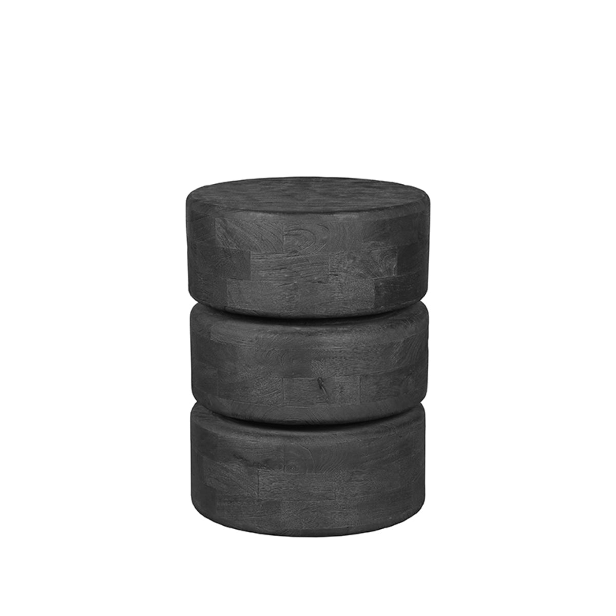 LABEL51 Bijzettafel Milly – Massief Mangohout – Ø35 cm